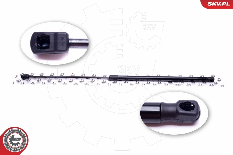 Gas Spring, bonnet